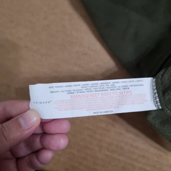 XBOX Primark Boy's SZ 10-11 Years Sweatshirt Graphic Green Gaming - Picture 8 of 8